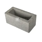 újHÁZ Architektura kerítéskő normálkő carbon 40x20x20 cm Utolsó esély