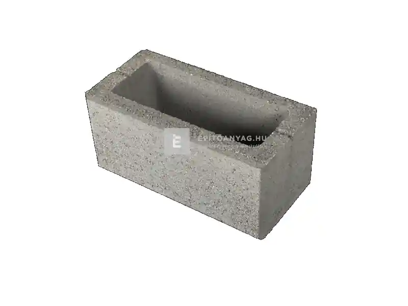 újHÁZ Architektura kerítéskő normálkő carbon 40x20x20 cm Utolsó esély