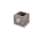 Kiárusítás Semmelrock Rivago kerítéselem félkő füstbarna 20x20x16 cm