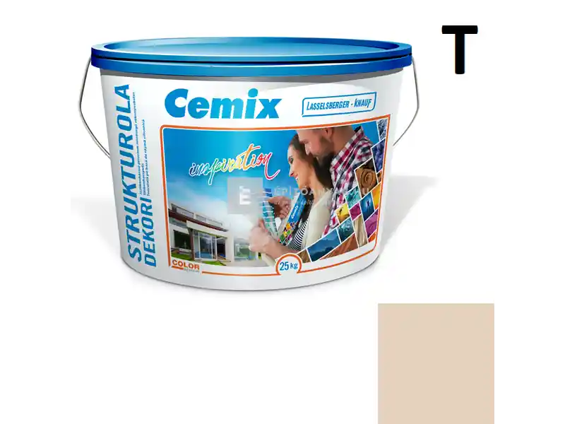 Cemix 2704 StrukturOLA Dekor diszperziós vékonyvakolat, kapart 2 mm 5131 rusty 25 kg Akciós ár