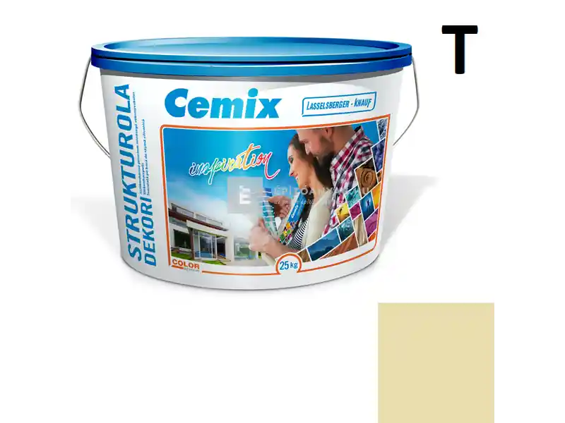 Expressz kézbesítés Cemix 2704 StrukturOLA Dekor diszperziós vékonyvakolat, dörzsölt 2 mm 4323 orange 25 kg