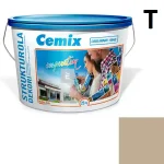 Azonnal elérhető Cemix 2704 StrukturOLA Dekor diszperziós vékonyvakolat, dörzsölt 2 mm 4937 brown 25 kg