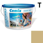 Vedd meg most Cemix 2704 StrukturOLA Dekor diszperziós vékonyvakolat, dörzsölt 2 mm 4959 brown 25 kg