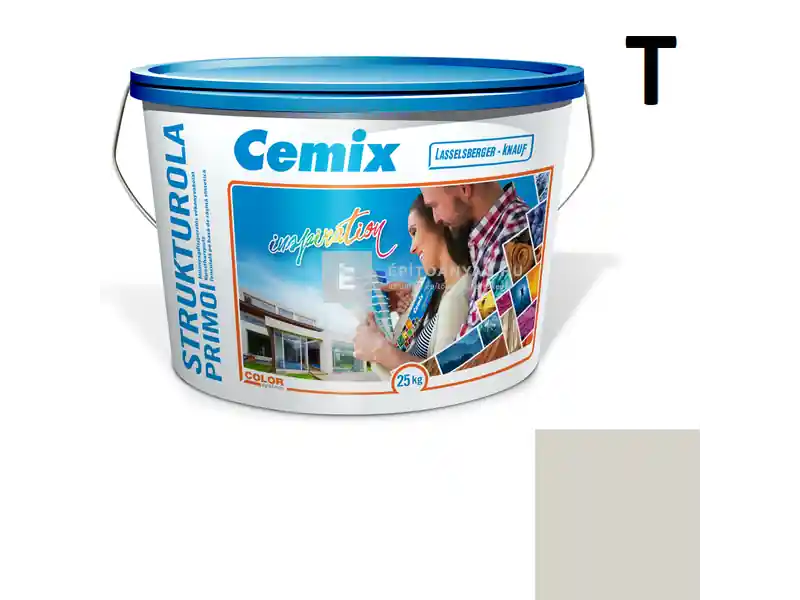 Cemix 2703 StrukturOLA Primo diszperziós vékonyvakolat, kapart 1,5 mm 5333 rock 25 kg Szuper ajánlat