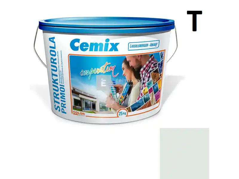 Ajánlat Cemix 2703 StrukturOLA Primo diszperziós vékonyvakolat, dörzsölt 2 mm 6531 intense 25 kg