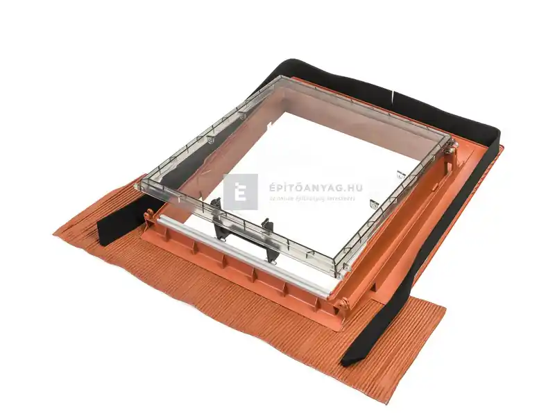 Bramac Luminex univerzális tetőkibúvó műanyag téglavörös 63x76,5 cm Biztonságos fizetés