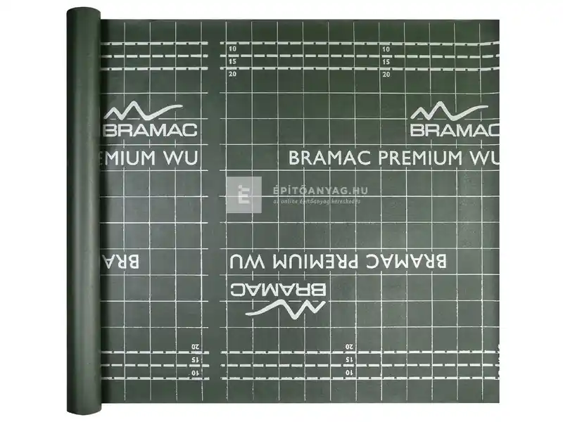 Bramac Premium WU vízhatlan páraáteresztő tetőfólia 350 g, 45 m2 Alacsony ár