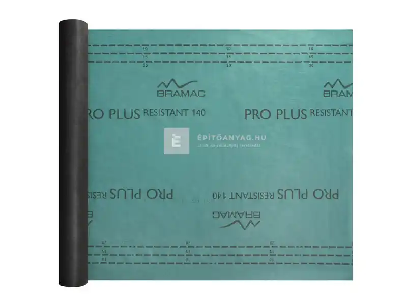 Bramac Pro Plus Resistant 140 páraáteresztő tetőfólia 140 g, 75 m2 Népszerű