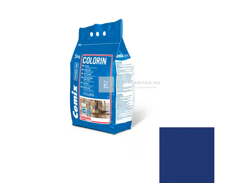 Akciós ár Cemix 8610 Colorin fugázó 2-7 mm erőskék 5 kg