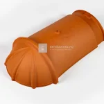 Szuper akció Tondach sajtolt kezdő gerinccserép FusionColor terrakotta (rögzítőcsavarral)