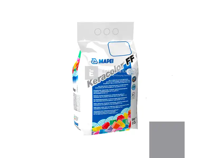 Mapei Keracolor FF Flex fugázó 112, középszürke 5 kg Korlátozott ajánlat