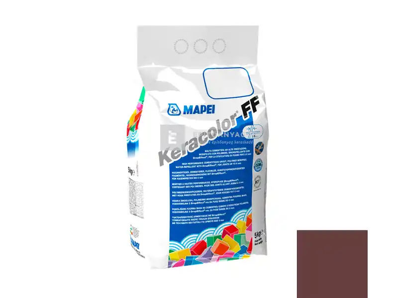 Prémium Mapei Keracolor FF Flex fugázó 144, csokoládé 5 kg