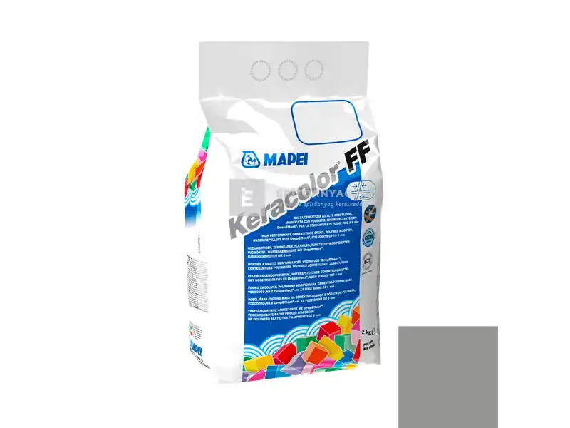 Ajánlat Mapei Keracolor FF Flex fugázó 112 középszürke 2 kg