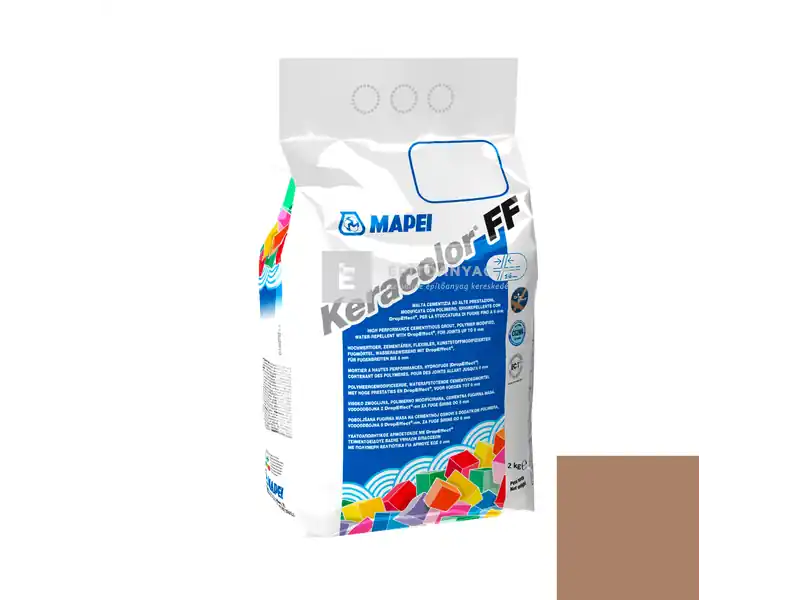 Különleges ajánlat Mapei Keracolor FF Flex fugázó 142 gesztenye 2 kg