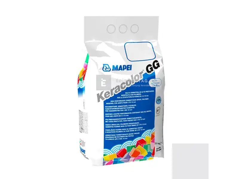 Mapei Keracolor GG fugázó 111 ezüstszürke 25 kg Expressz szállítás