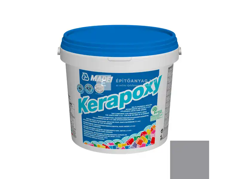 Ajánlat Mapei Kerapoxy ragasztó és fugázó R2T RG 112 középszürke 10 kg
