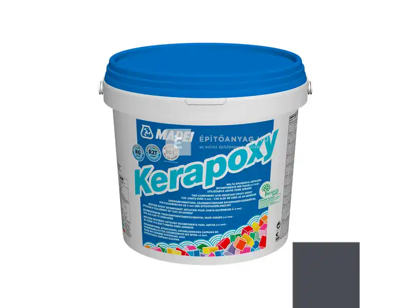 Kedvezmény Mapei Kerapoxy ragasztó és fugázó R2T RG 114 antracit 10 kg