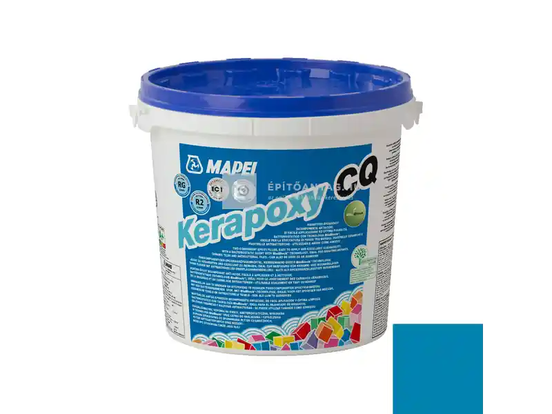 Kiárusítás Mapei Kerapoxy CQ epoxi fugázó R2 RG 283 tengerkék 10 kg