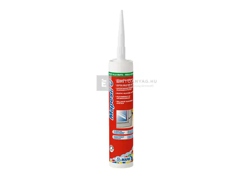 Gyors szállítás Mapei Mapesil U szaniter szilikon színtelen 280 ml