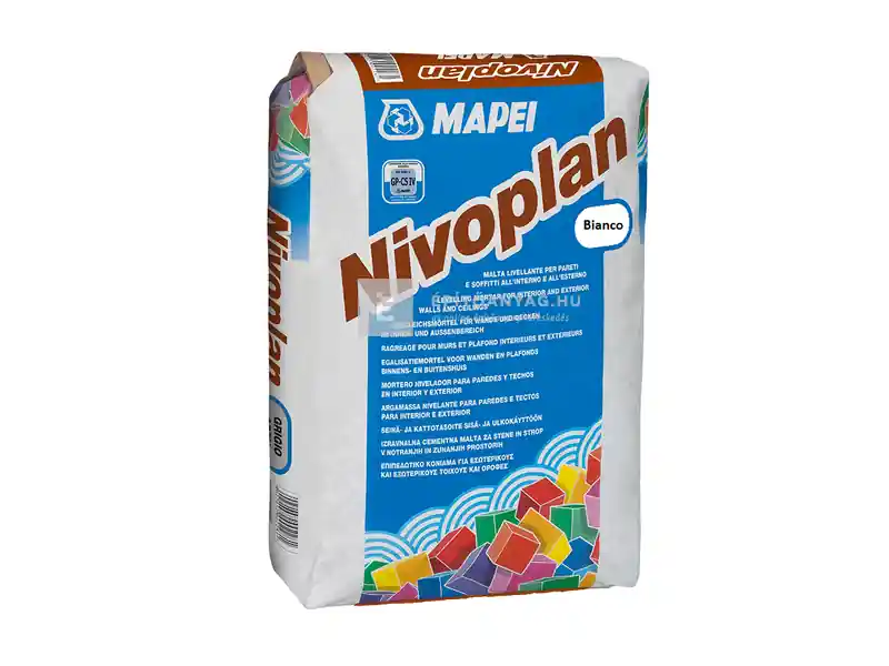 Mapei Nivoplan simítóhabarcs fehér 25 kg Expressz kézbesítés