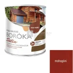 Poli-Farbe Boróka Satin oldószeres, selyemfényű vastaglazúr mahagóni 2,5 l Ne maradj le