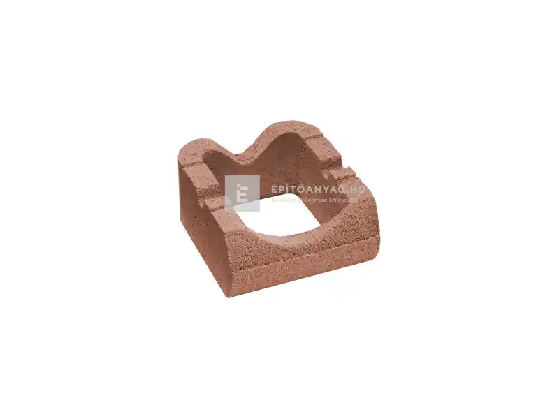 Semmelrock Flori támfalelem vörösbarna 27x31x13 cm Legnépszerűbb