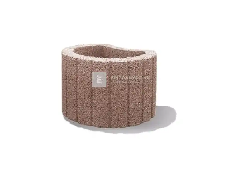 Azonnal elérhető Semmelrock Mini növényedény vörösbarna 30x20 cm