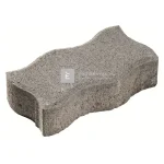 Semmelrock Univerzális hullámkő térkő szürke 11,25x22,5x6 cm Prémium