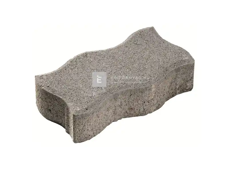 Semmelrock Univerzális hullámkő térkő szürke 11,25x22,5x6 cm Prémium