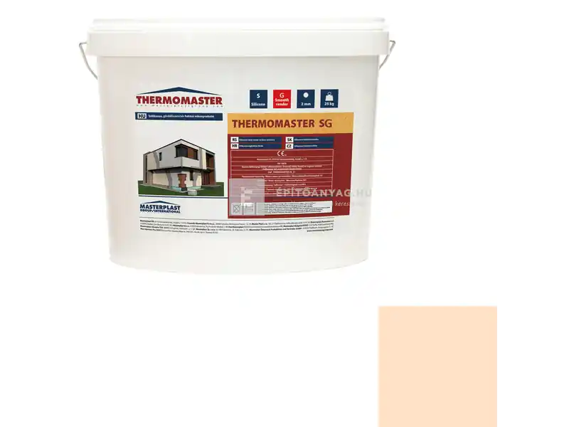 Masterplast Thermomaster szilikon vékonyvakolat, gördülőszemcsés 2 mm 04-E 25 kg Exkluzív ajánlat