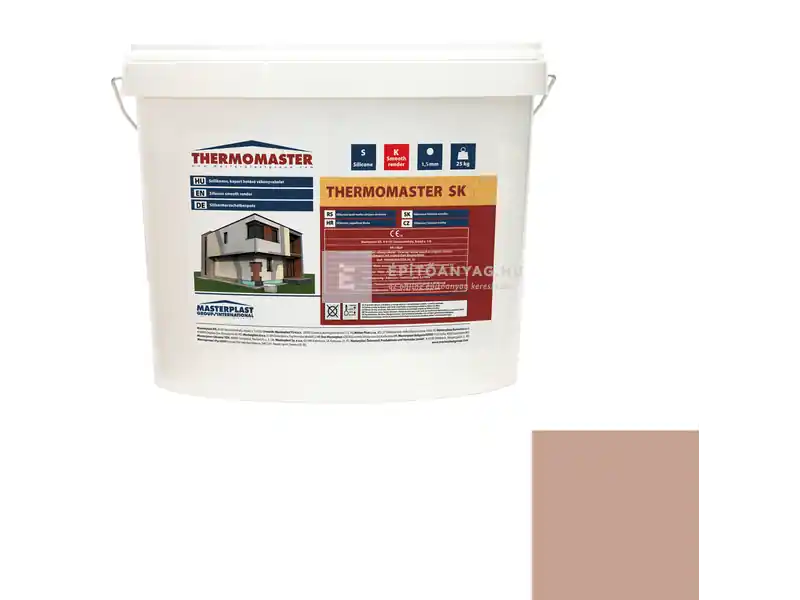 Ajánlat Masterplast Thermomaster szilikon vékonyvakolat, kapart 1,5 mm 13-C 25 kg