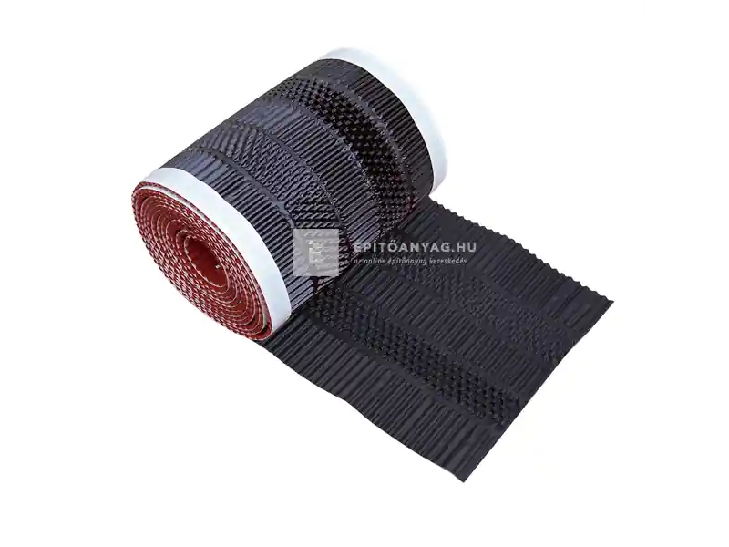 Masterplast Roll-O-Mat gerincszellőző szalag fekete 33x500 cm Kihagyhatatlan ajánlat