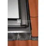 Roto Designo EDZ 74x140 cm-es burkolókeret hőszigetelt ablakhoz, profilos tetőfedő anyaghoz Újdonság