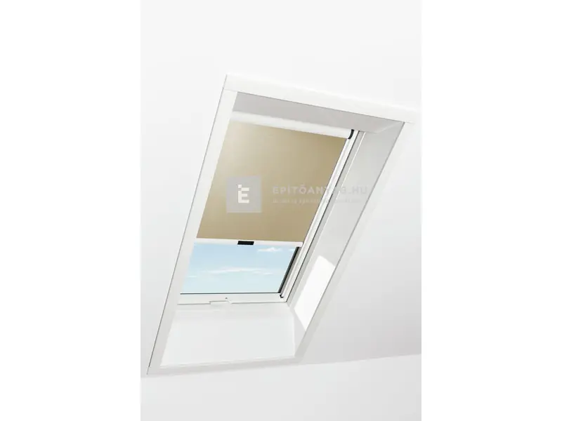 Roto Designo ZRE R6/R8 54x78 cm, sötét-bézs fényszűrő roló, alumínium profilokkal Népszerű