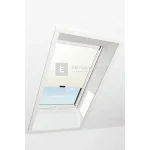 Roto Designo ZRE R6/R8 74x98 cm, világosbézs fényszűrő roló, alumínium profilokkal Nézd meg most