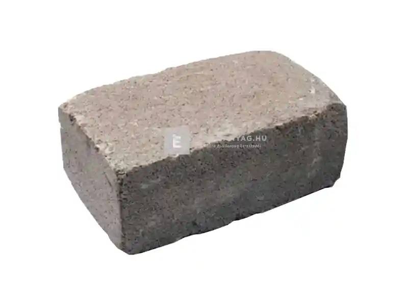 Legkelendőbb Leier Block kerti falazóelem antik, agyagszürke 21x35x14 cm
