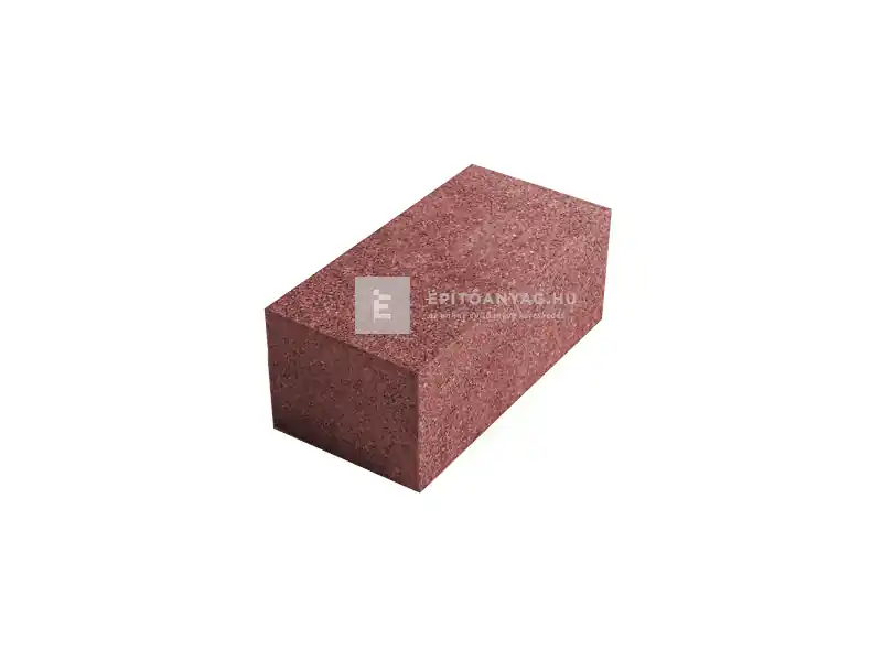 Árcsökkenés Leier Rollo térkő piros 10x20x6 cm