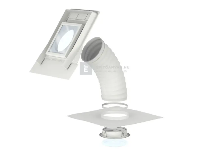 Kedvezmény VELUX TWF 200 cm fénycsatorna flexibilis csővel profilos tetőfedő anyaghoz