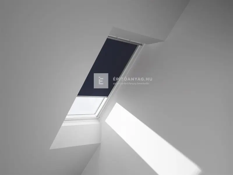 Prémium VELUX DKL 78x160 cm, sötétkék fényzáró roló