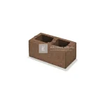 Kihagyhatatlan ajánlat Semmelrock Rivago kerítéselem normálkő mokka 20x40x16 cm