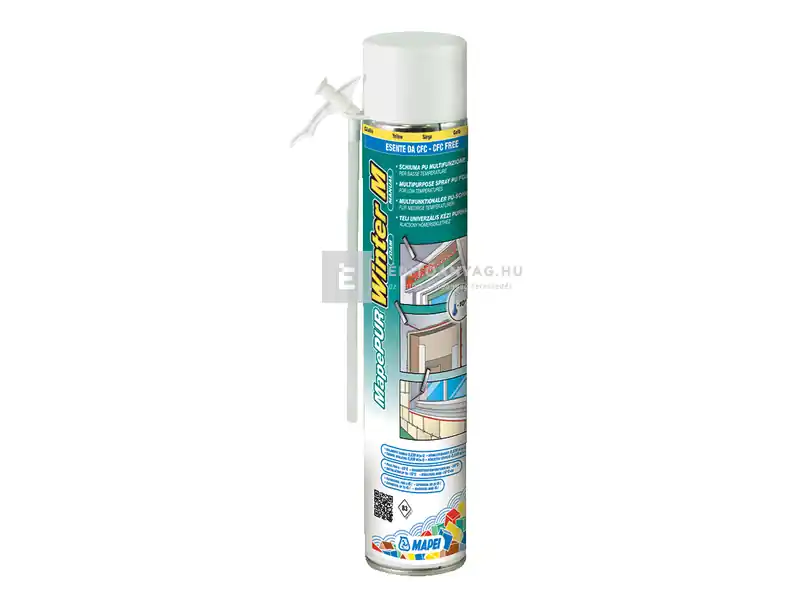 Mapei Mapepur Winter Foam M univerzális szerelőhab kézi 750 ml Biztonságos vásárlás