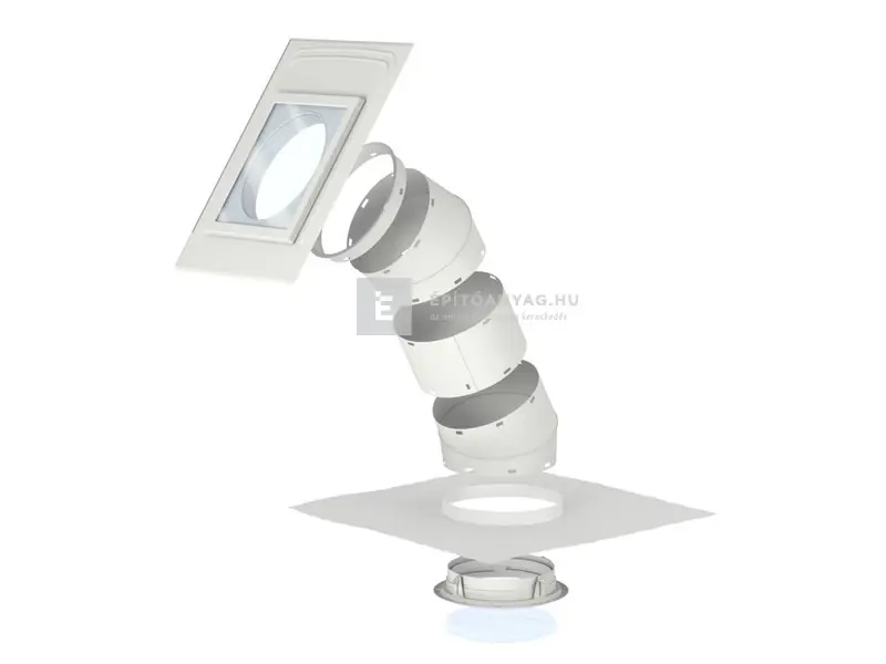 VELUX TLR 170 cm fénycsatorna 25 cm-es merev csővel sík tetőfedő anyaghoz Népszerű