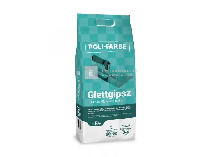 Vásárlói kedvenc Poli-Farbe Glettgipsz 5 kg