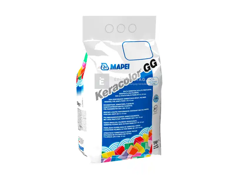 Mapei Keracolor GG fugázó 100 fehér 5 kg Kedvezményes ár