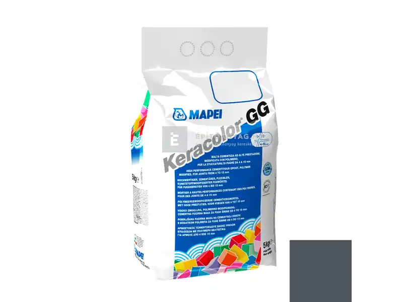 Mapei Keracolor GG fugázó 114 antracit 5 kg Expressz szállítás