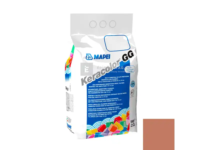 Mapei Keracolor GG fugázó 145 siennai föld 5 kg Kedvezményes ár