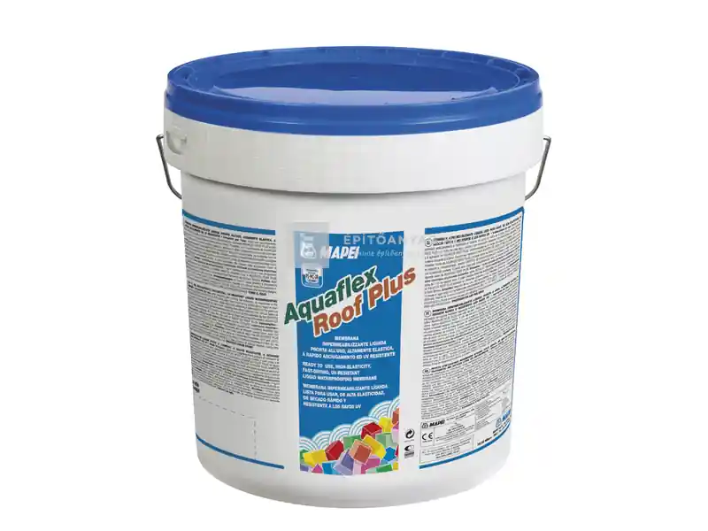 Különleges ajánlat Mapei Aquaflex Roof Plus szálerősítéses kenhető vízszigetelő fólia téglavörös 5 kg