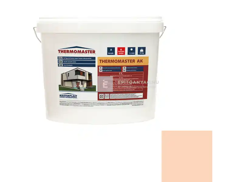 Masterplast Thermomaster akril vékonyvakolat, kapart 1,5 mm 11-E 25 kg Vedd meg online