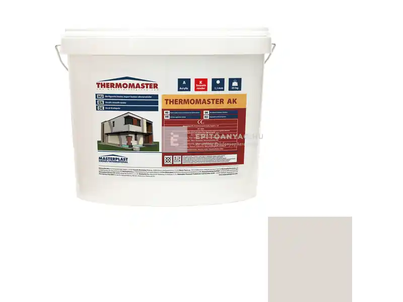 Outlet Masterplast Thermomaster akril vékonyvakolat, kapart 1,5 mm 45-E 25 kg