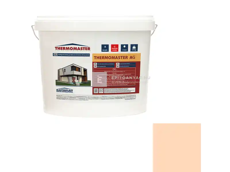Masterplast Thermomaster akril vékonyvakolat, gördülőszemcsés 2 mm 10-E 25 kg Árengedmény